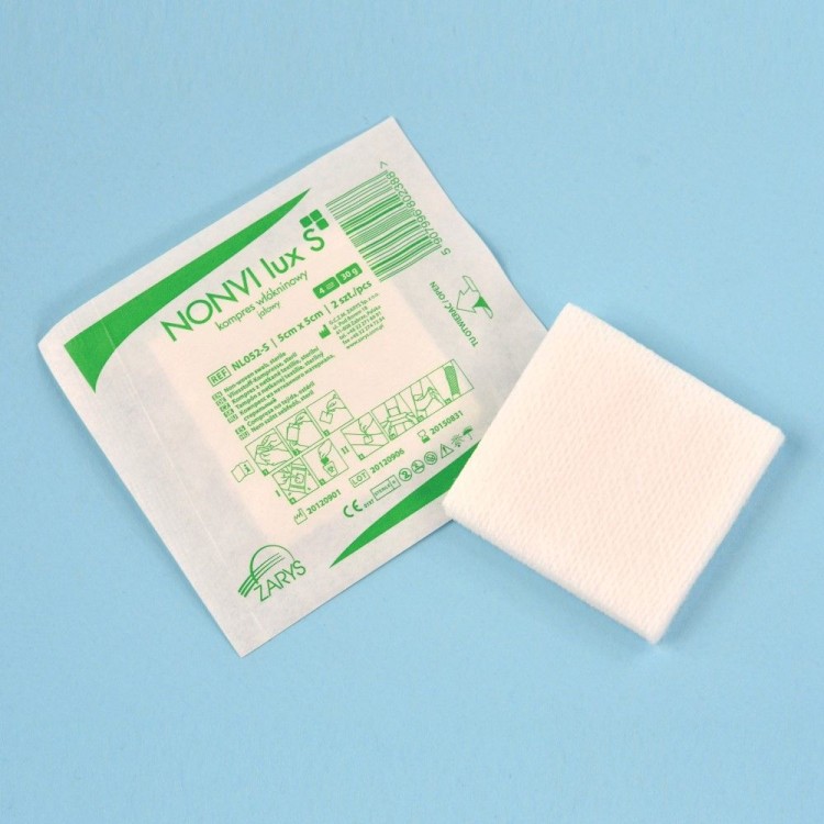 Kompresy z włokniny jałowe NONVI lux S.jpg
