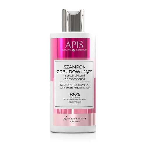 APIS Odbudowujący szampon z amarantusem 300ml - termin ważności 02/12/2026