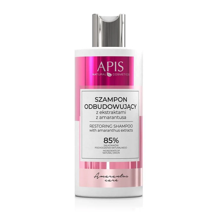 APIS Odbudowujący szampon z amarantusem 300ml - termin ważności 02/12/2026