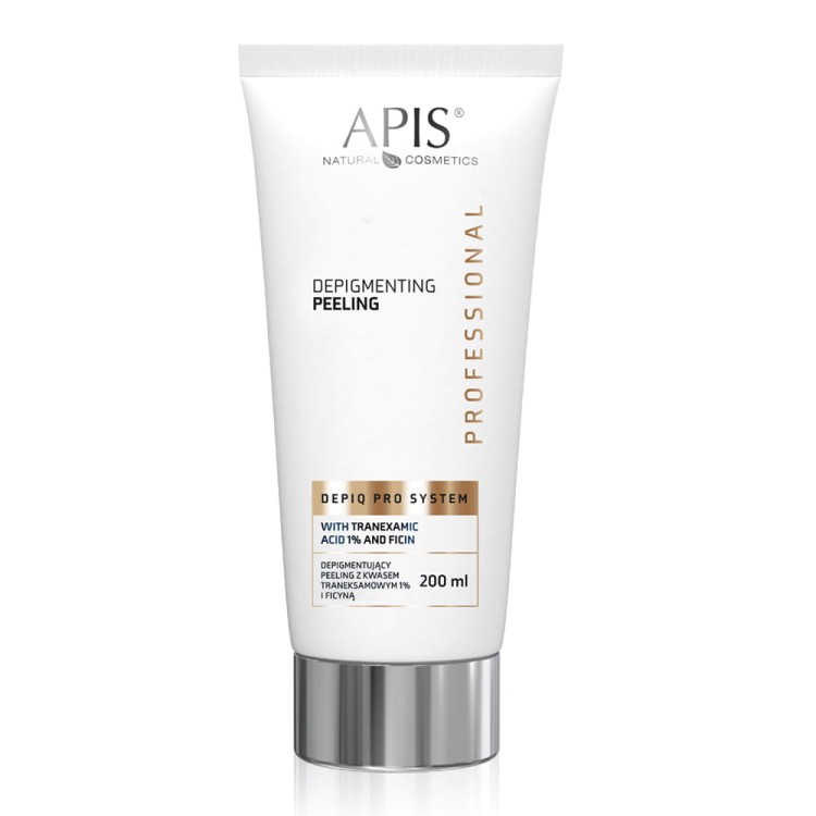 APIS Depiq Pro System Depigmentujący peeling z kwasem traneksamowym 1% i ficyną 200ml.jpg