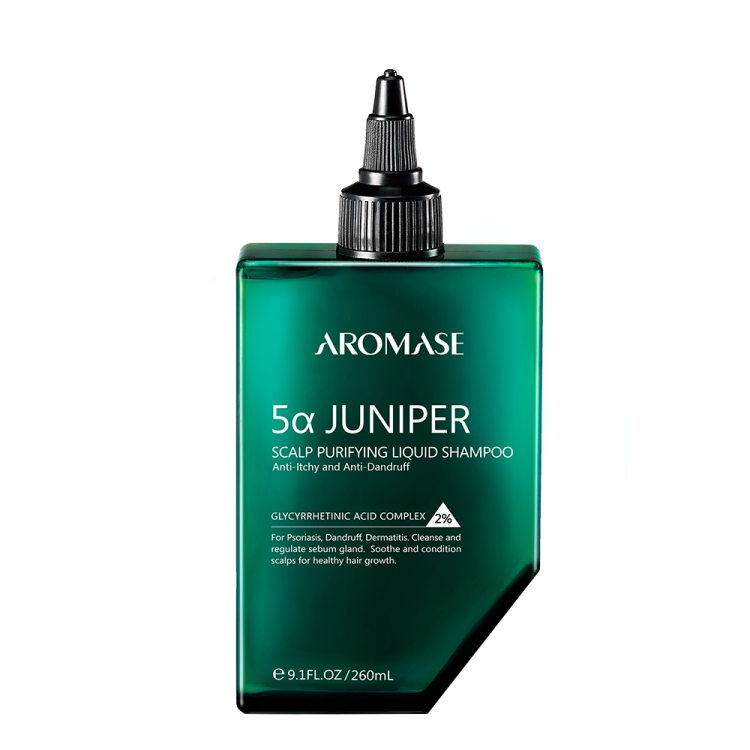 AROMASE 5α Juniper Scalp Purifying Liquid Shampoo 260ml.png
