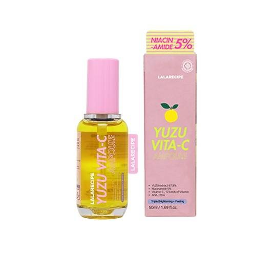 LALARECIPE Yuzu Vita C Ampoule - Serum z witaminą C do twarzy 50ml.jpg