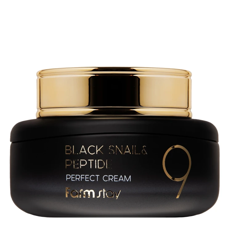 FARMSTAY Black Snail & Peptide 9 Perfect Cream 55ml.webp