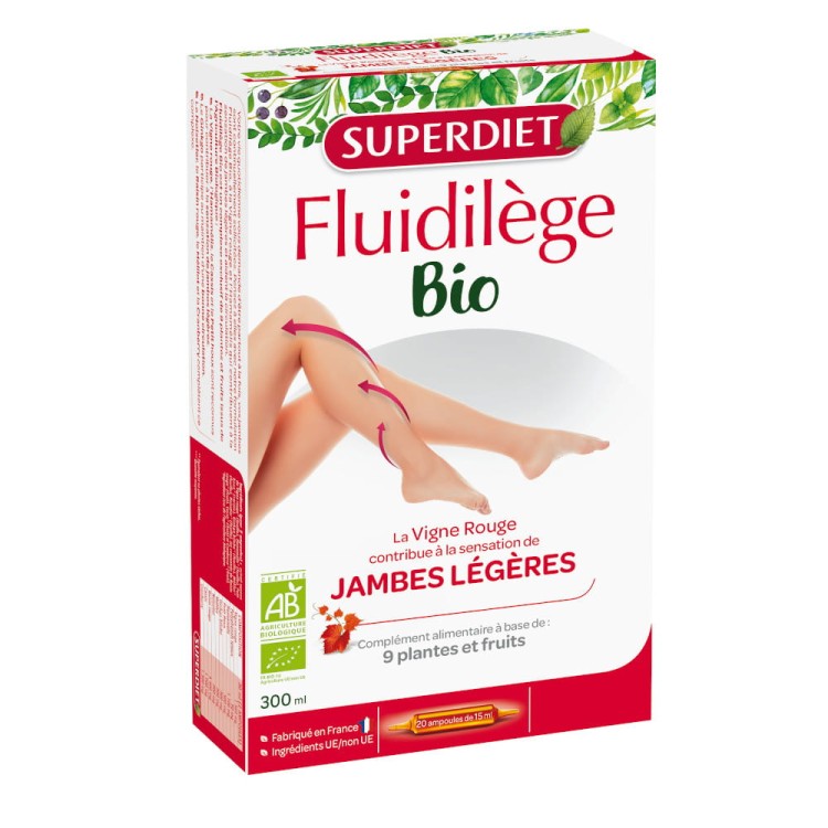 Super Diet Fluidilege - Lekkie nogi 20x15ml - termin ważności 30/04/2026