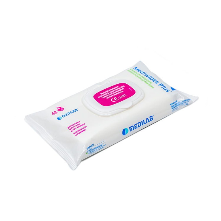 Mediwipes PLUS chusteczki opk flow pack 48 szt