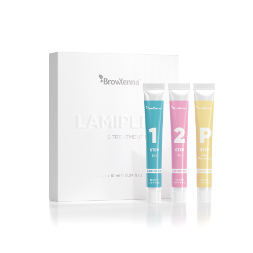 BrowXenna Lami Plex Zestaw do laminacji brwi i rzęs