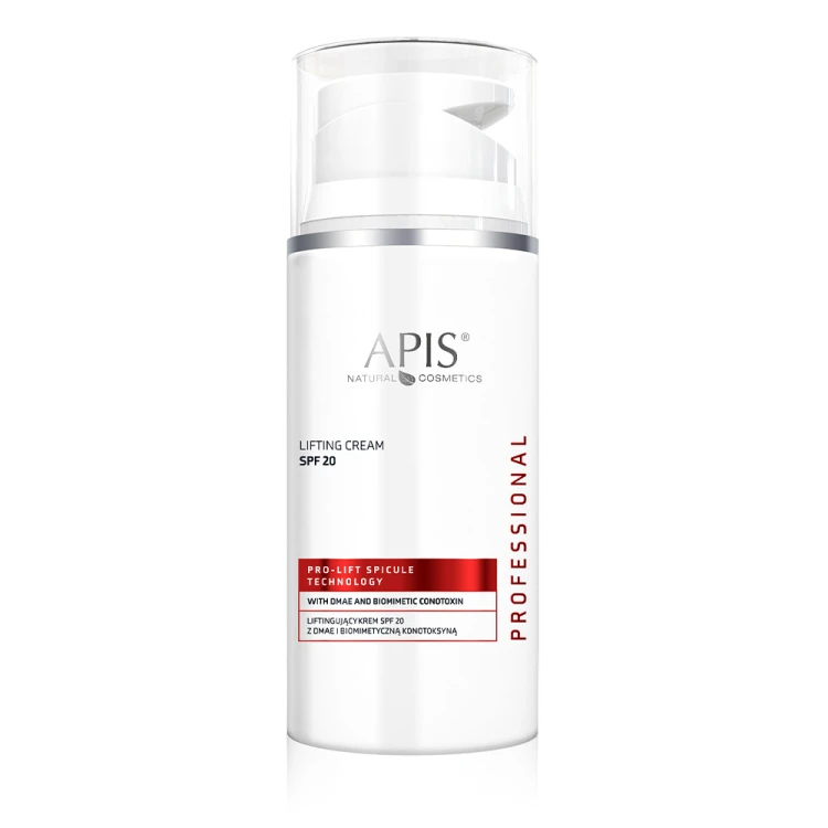APIS PRO-LIFT SPICULE TECHNOLOGY Liftingujący krem SPF 20 z DMAE i biomimetyczną konotoksyną 100 ml
