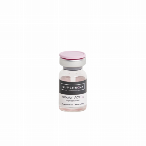 Zdjęcie ampułki Supernova Nebula ACTO2 Biphasic Peel – profesjonalny peeling chemiczny z TCA 10% i fazą natleniającą, przeznaczony do złuszczania i regeneracji skóry twarzy.