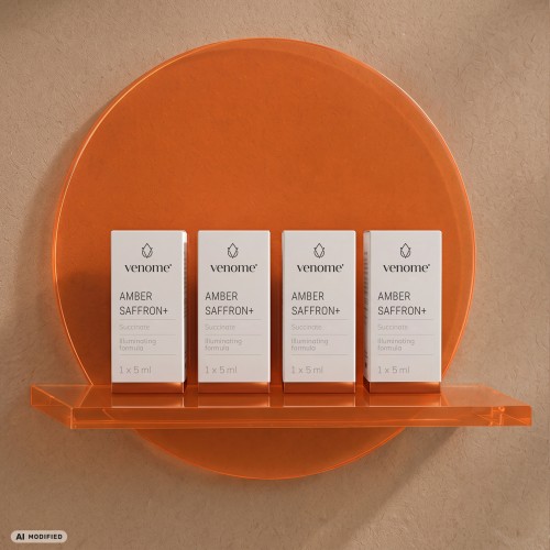 4 x Venome Succinate AMBER SAFFRON+ 3ml