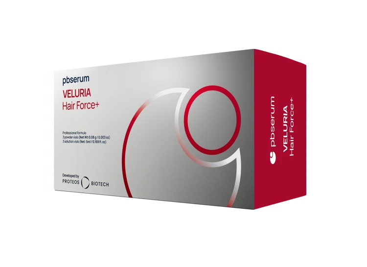 PBSerum Veluria Hair Force+ (3 powder vials + 3x5ml)