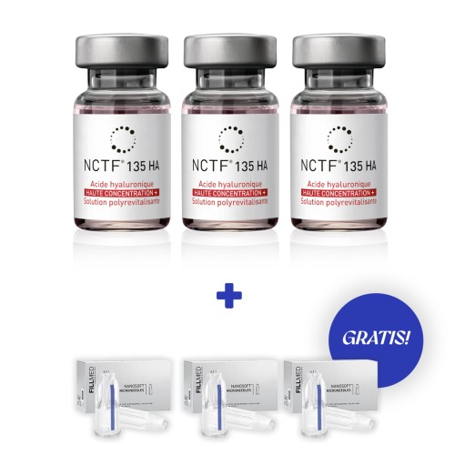 Fillmed NCTF 135 HA 3x3ml + 3 szt Igła Nanosoft GRATIS