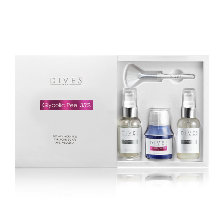 DIVES MED - SET Glycolic Peel 35% - kwas glikolowy 50ml.jpg