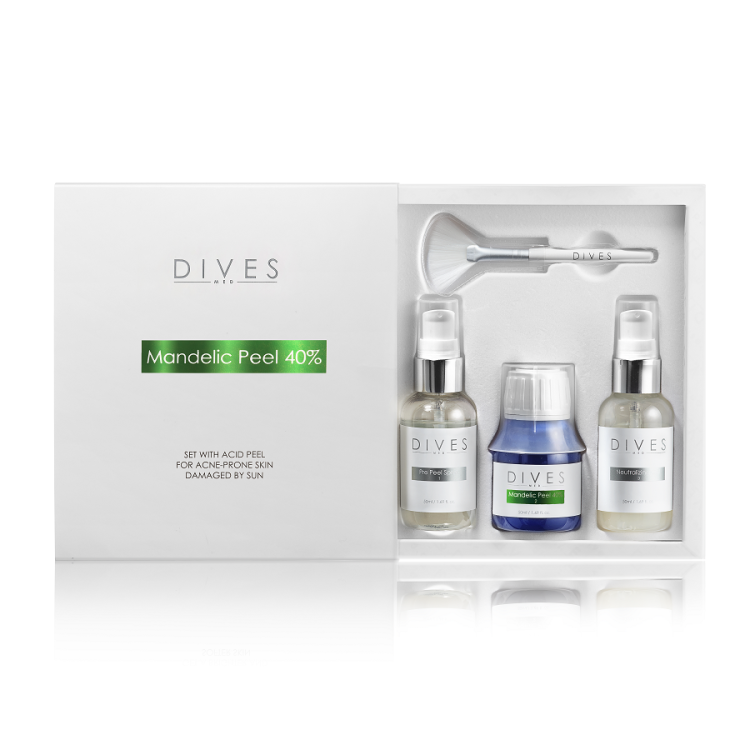 DIVES MED - SET Mandelic Peel 40% - kwas migdałowy 50ml.jpg