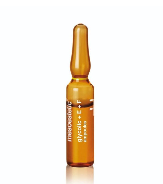 Mesoestetic Ampułki z kwasem glikolowym i E+F 10x2ml 33.png