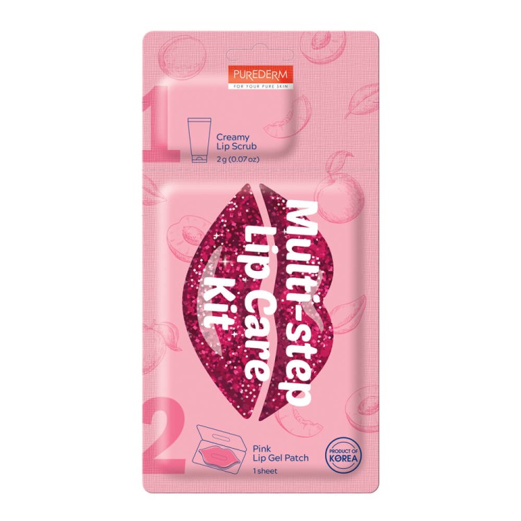 Purederm Multi-step LIP Care Kit -peeling i maseczka do ust.png