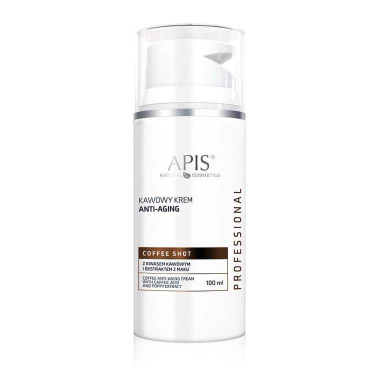 APIS Coffe Shot Kawowy Krem Anti-Aging z kwasem kawowym i ekstraktem z maku 100ml.jpg