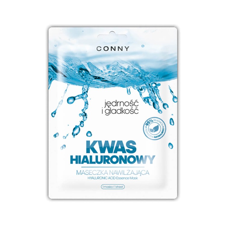 CONNY Nawilżająca maseczka z kwasem hialuronowym 23ml.jpg