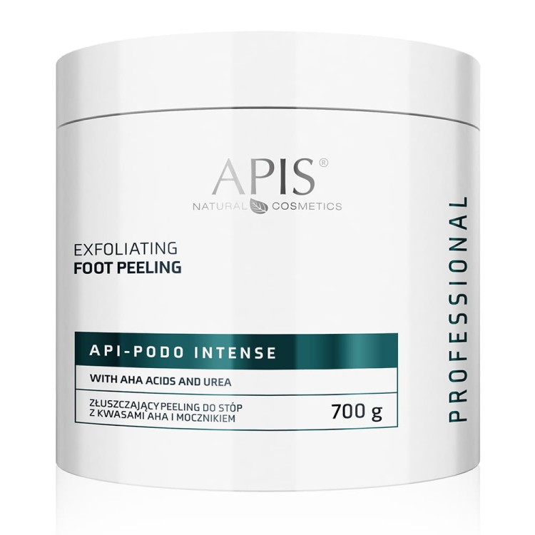 Api-Podo Intense Złuszczający peeling do stóp z AHA i mocznikiem 700g.jpg