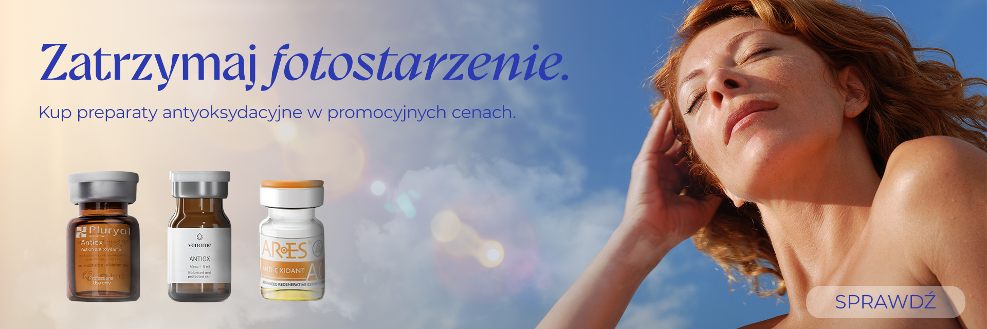 Baner promocyjny  Koktajle antyoksydacyjne