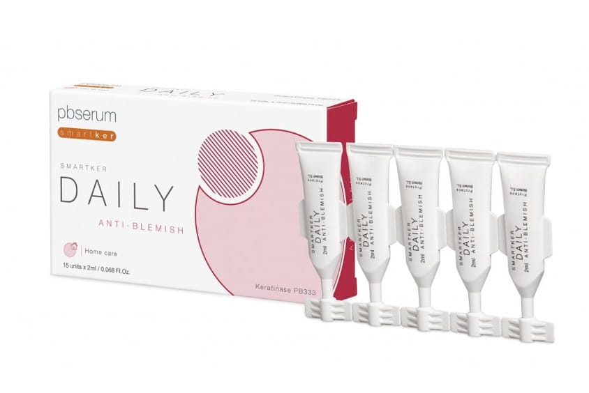 Ферментная сыворотка для лица PBSerum Smartker Daily Anti-Blemish, против несовершенств, 15 x 2 мл