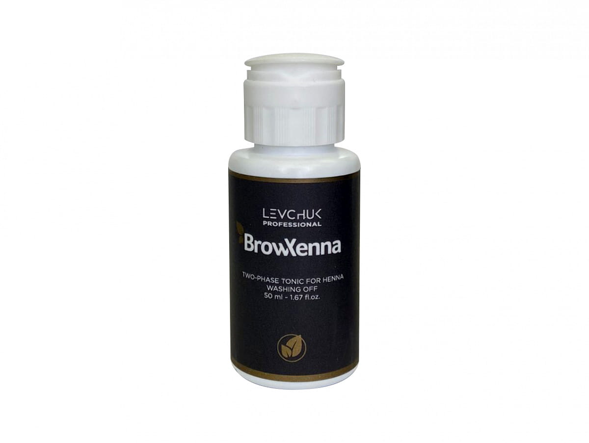 Тоник для бровей BrowXenna Two-Phase Tonic for Henna двухфазный, для удаления излишков хны